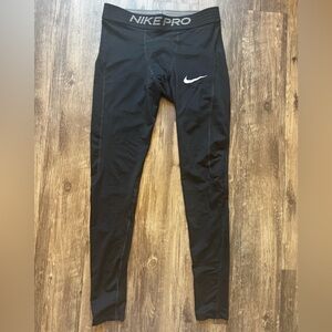Nike Pro Dri-Fit Men’s Compression Tights – Black (Size Large)